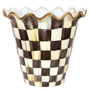 Mackenzie Childs ceramic pot